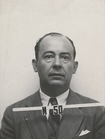 Von Neumann’s wartime Los Alamos ID badge photo